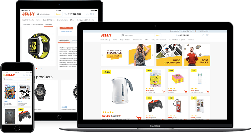 Jelly Theme - Responsive Theme for CS-Cart